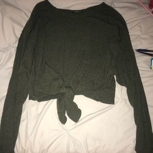 Crop top long sleeve